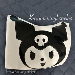 Vinyl Stickers Sanriostickers  Kuromi +more