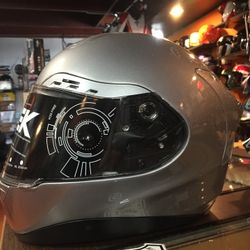 Motorcycle Helmet New Dot Gun Metal $100
