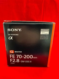 Sony FE 70-200mm f/2.8 GM OSS II Lens