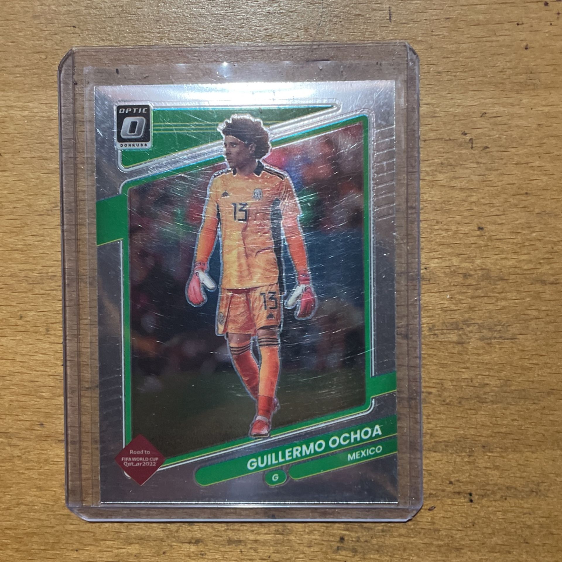 2022 DONRUSS GUILLERMO OCHOA CHROME CARD