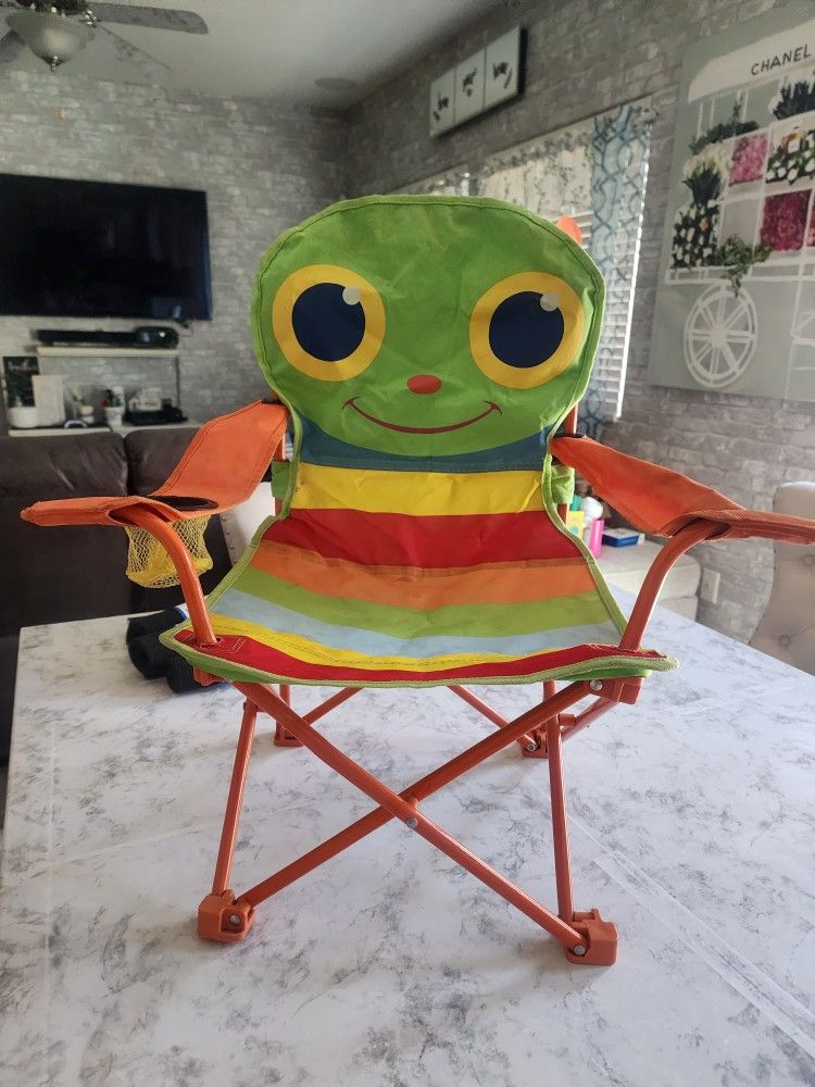 Children Kids Foldable Chair Seat for Outdoor Camping