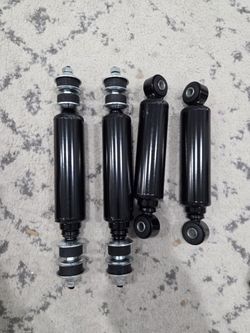 4 Pcs Club Car Shocks Front and Rear Golf Cart Shocks for Club Car DS G&E 1, Precedent G&E 2004 up, Tempo 2018 up OEM 1014235, 1014236, 101099