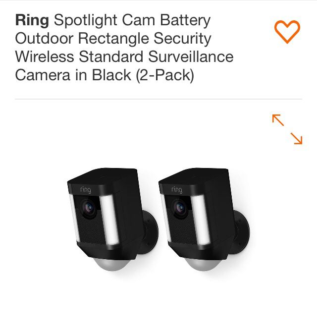 Ring spotlight cams battery