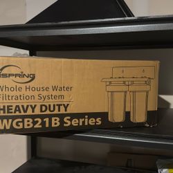 iSpring WGB21BM 2-Stage Whole House Water Filtration System