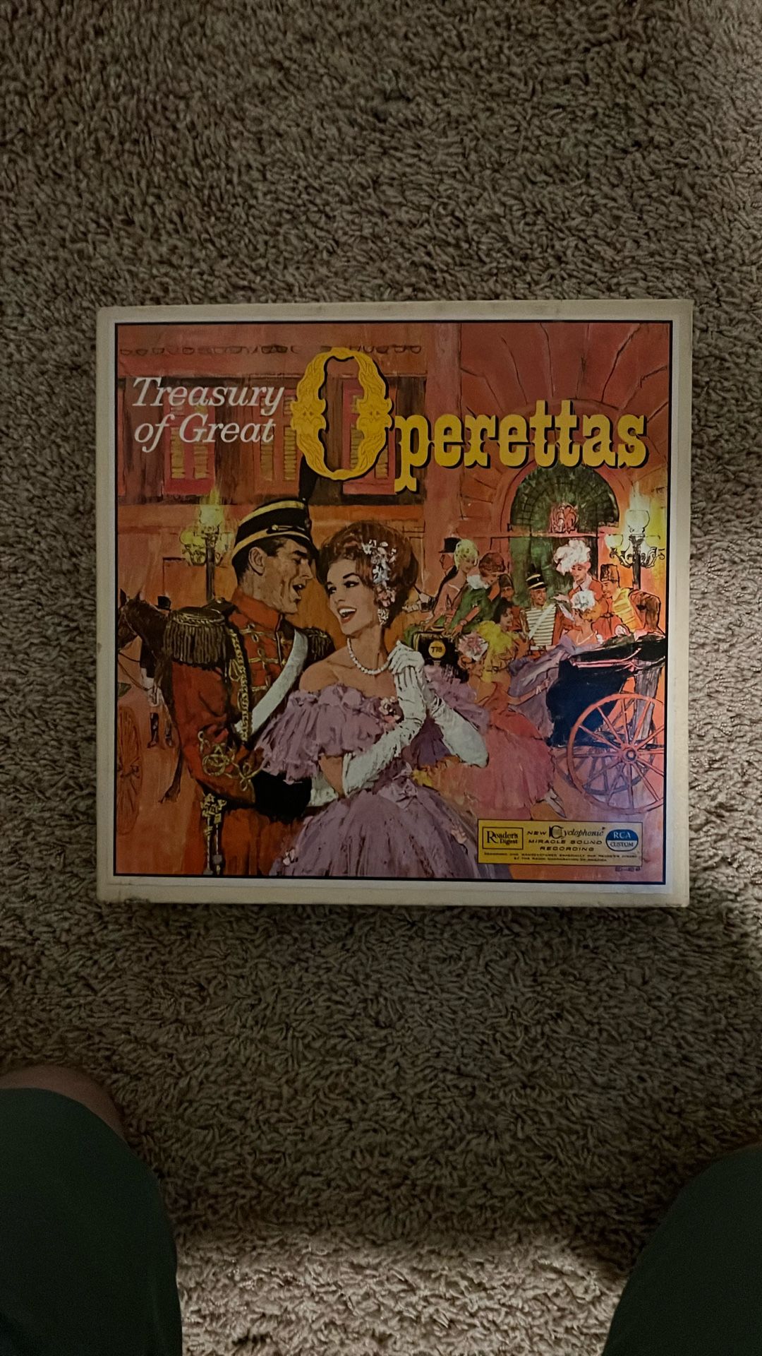 Reader’s Digest - Treasury of Great Operettas Vinyl 9LPs