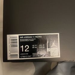 Jordan 11 “Gamma Blue” 
