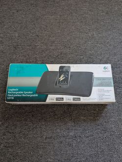 Logitech S315i Rechargeable Speaker Dock for iPod & iPhone  - Open Box