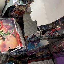 Whole Bin Full Of Pokemon Cards About 100 Pounds 