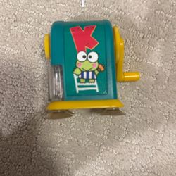 Vintage Sanrio Kero Kero Keroppi Pencil Sharpener For Desk