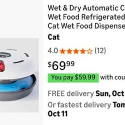 Wet & Dry Automatic pe Feeder Wet Food Refrigerated