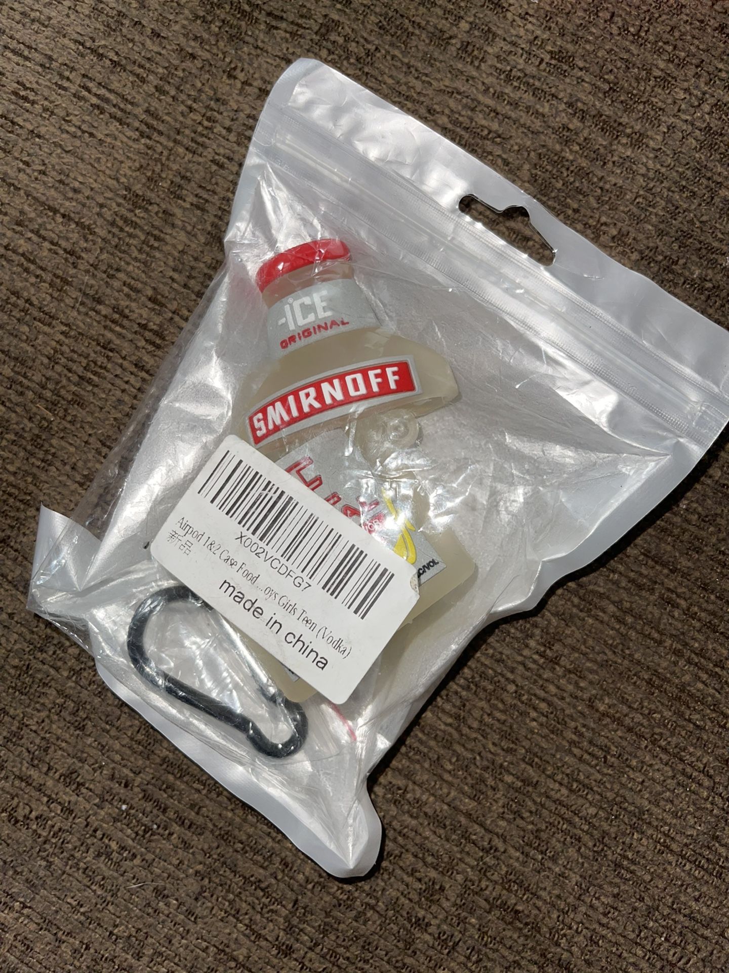 Smirnoff Ice AirPods Case Takis Cute AirPods Case | Funny AirPods Case | Silicone AirPods Case | AirPod Case Keychain | Bottle AirPods Case