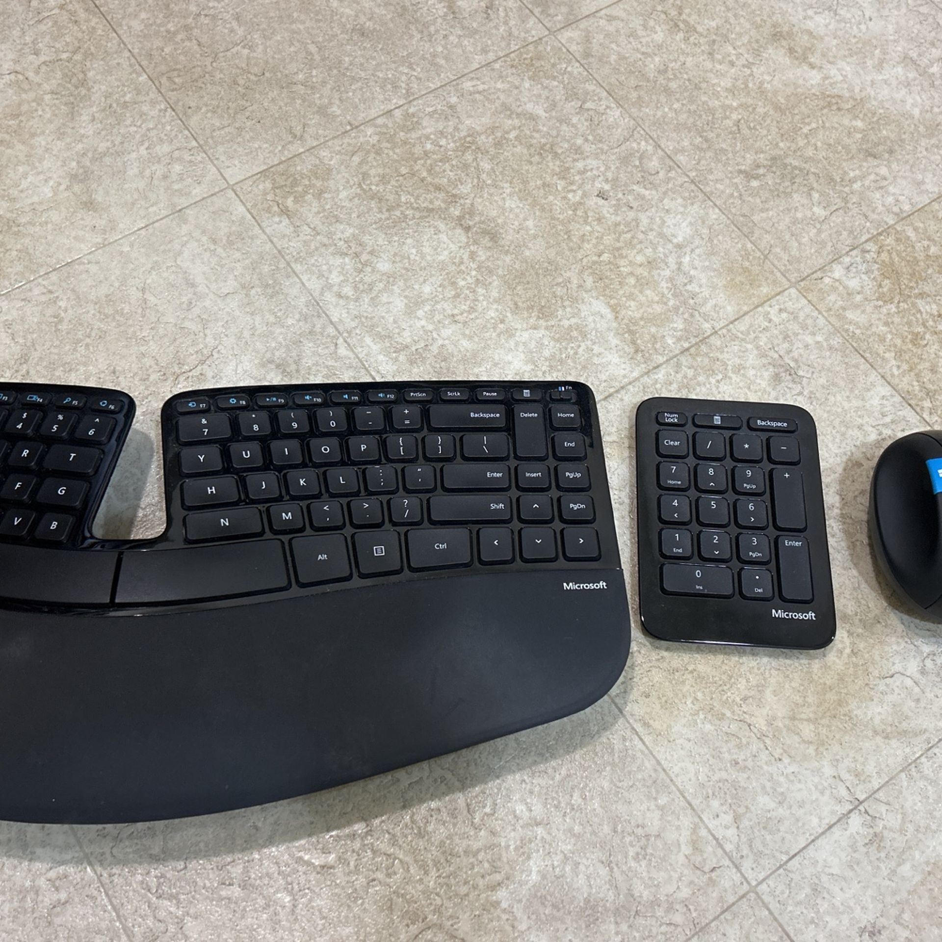 Ergonomic Microsoft Keyboard And Mouse