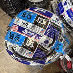 New Romex Wire 8/3 $125 Ft