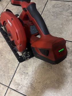 Hilti SCW 18-A Cordless Circular Saw With Battery And Charger