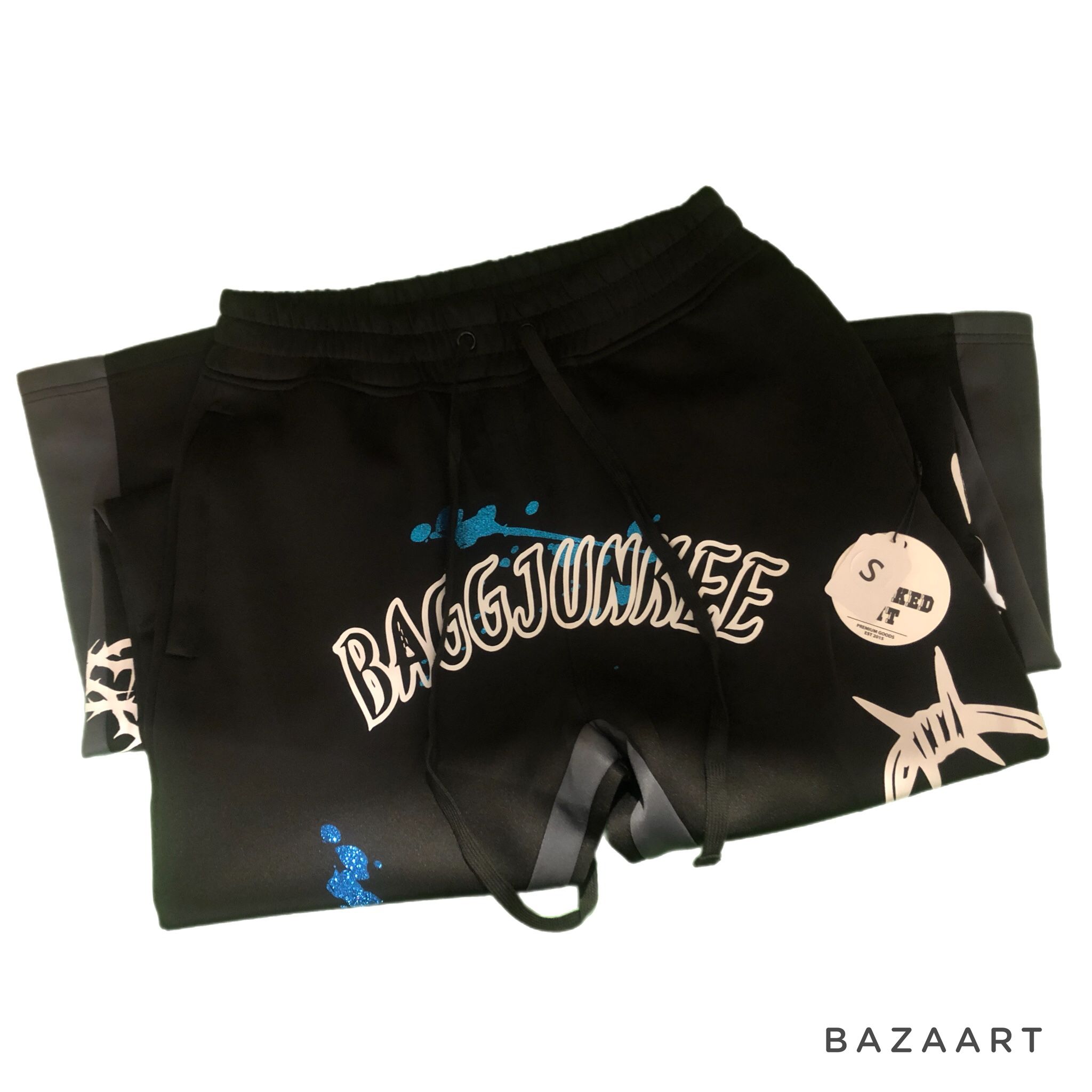Y2K Style Stacked Joggers