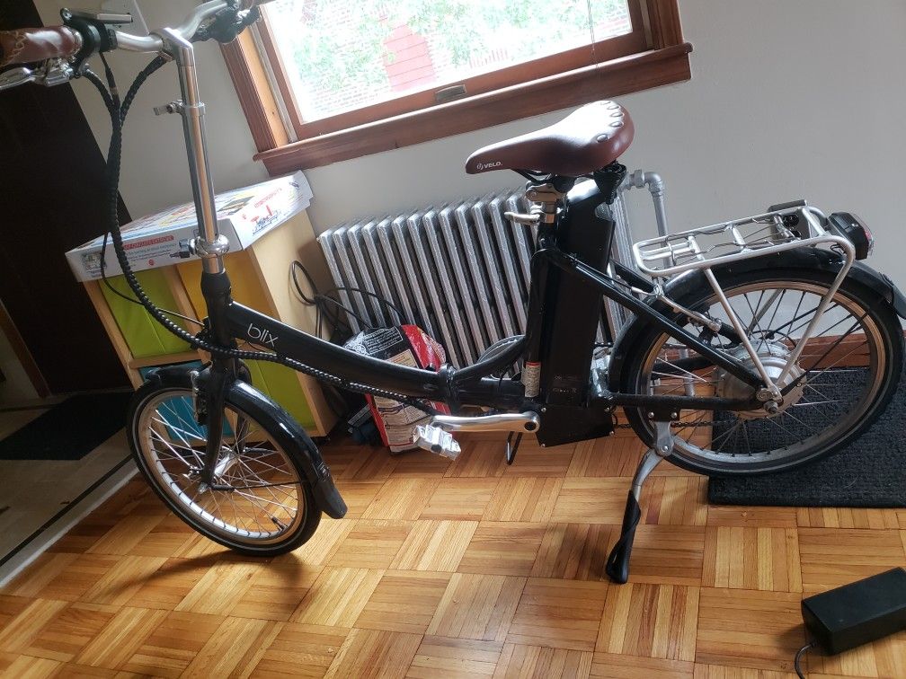 Blix vika+ foldable electric bike