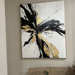Black And Gold Canvas