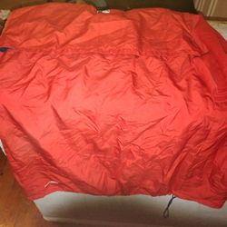 Red Pullover Jacket