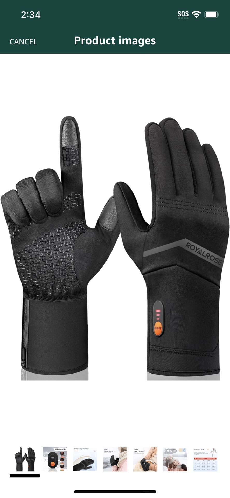 Heated Gloves Liners for Men Women, Winter Warm Gloves Liners for Arthritis Raynaud's, Rechargeable Waterproof Thin Heated Work Gloves for Ski Golf Hi