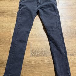 Size 32 men black skinny jeans 