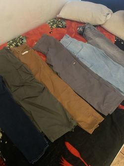 Pacsun, dickie,H&M pants