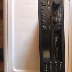 90s Jeep Cassette Player 
