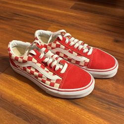 Checkered Vans Size : 4.5 men 6.0 women 