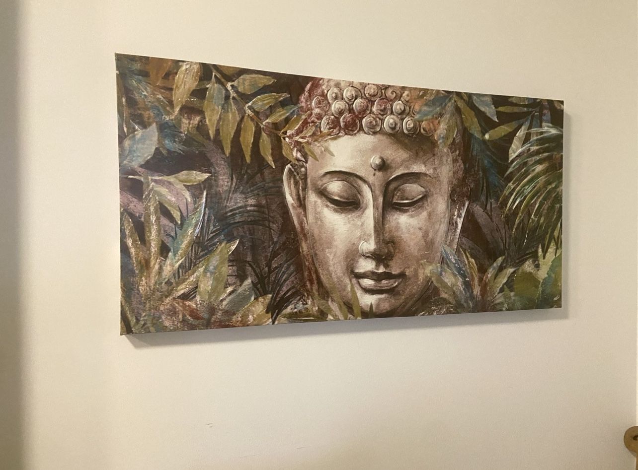 Buddah canvas Rectangular