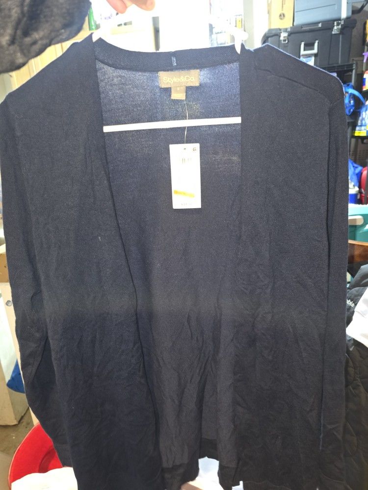 Navy Blue Cardigan