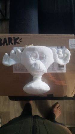 Bark Box Christmas Vacation Moose Mug Dog Toy