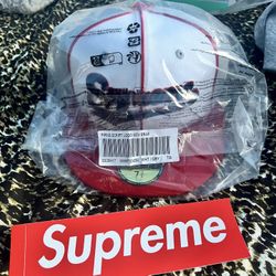 SUPREME SCRIPT LOGO HAT 