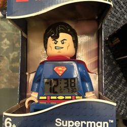 LEGO DC Super Heroes Superman Alarm Clock – New in Box