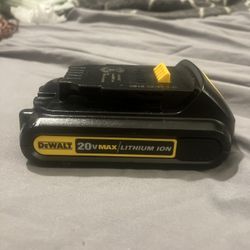 Dewalt 20 Volt Max Lithium Ion Battery 1.3amp
