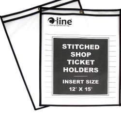 C-line Stitched Shop Ticket Holders