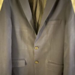 Men’s Haggar Active Series Slim Fit Blazer (sports Cost) Size 38R
