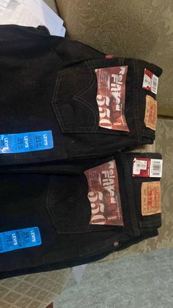 Levi's 550 Relaxed Fit Black Jeans – 2 Pairs