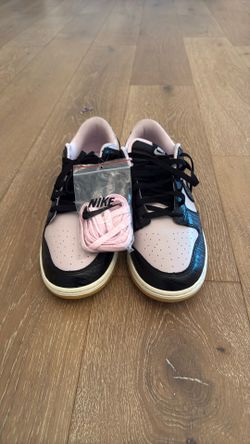 Pink and Black Nike Dunks