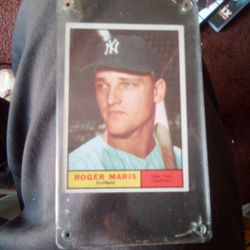 Sale!! Roger Maris 1961 Yankees Home Run Champ Topps Willl Trade