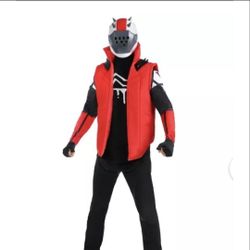 Adult Fortnite X-Lord Halloween Costume