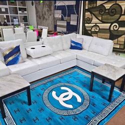 Brand New Leather Sectional- Shop Now Pay Later 