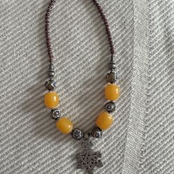 Vintage Bakelite Necklace 