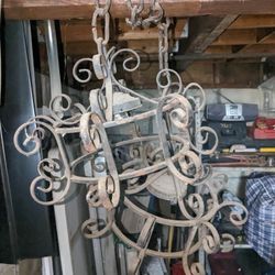 Two Outdoor Chandelier Lights 