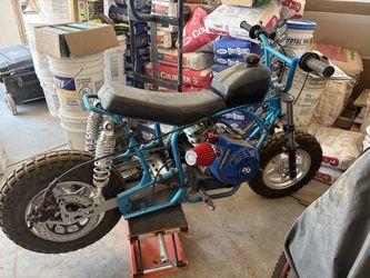 Mini bike MEga moto 80 full suspension custom