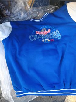Letterman Dodgers Jacket Sweaters Very Cozy For The Holidays Get Yours Today $40