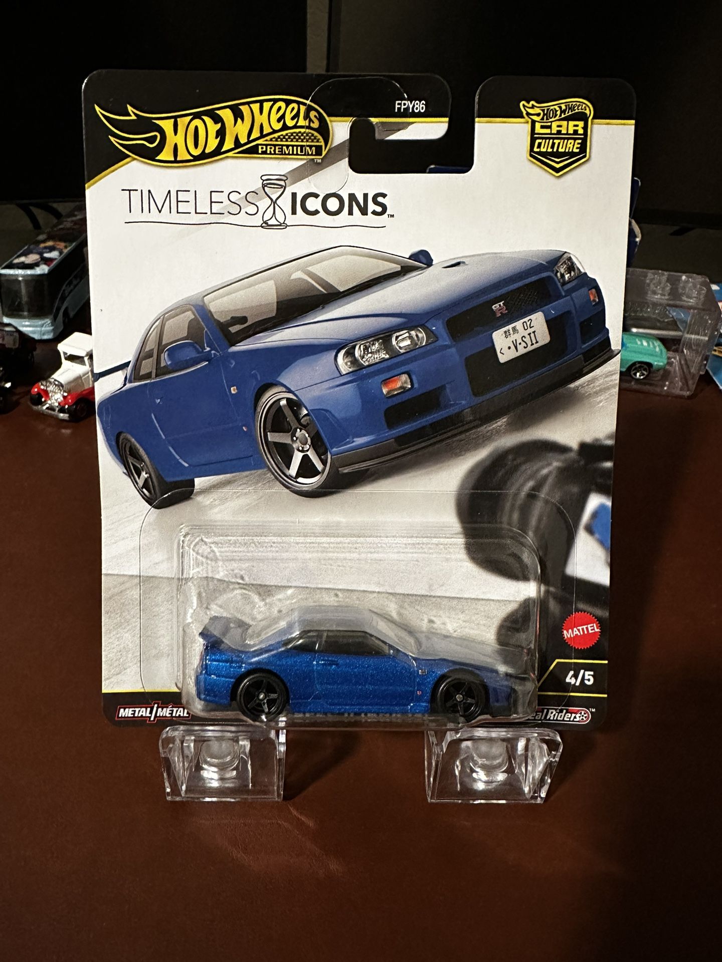 Premium Hot Wheels Skyline R34