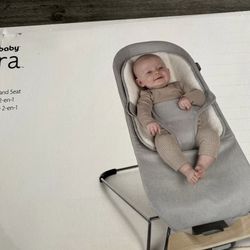 NEW UPPAbaby Mira Bouncer Portable 2-in-1 Bouncer and Seat New, Open Box Charlie
