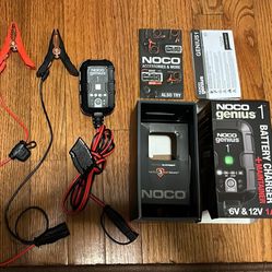 Noco Genius 1 6V & 12V Car/Truck/SUV Battery Charger +Maintainer