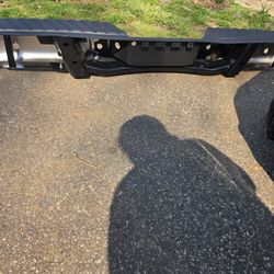 Rear Step Bumper Assembly Compatible With 2009-2014 F150 Styleside Bed 