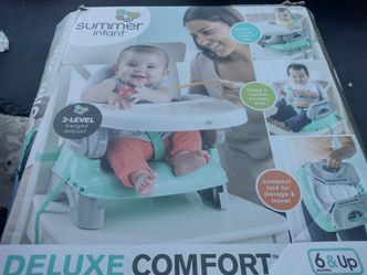 summer infant deluxe comfort folding booster seat