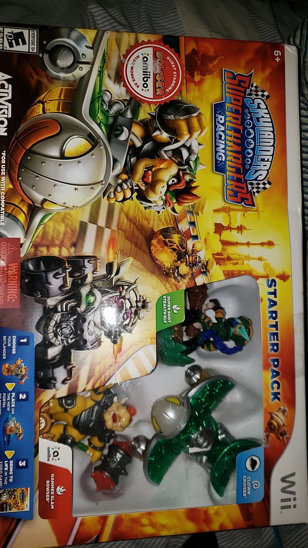 Skylanders superchargers racing for the wii